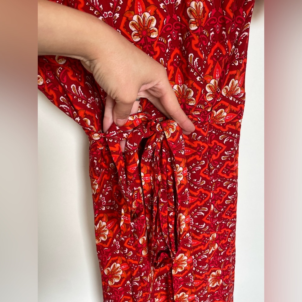 NWT Boho Maxi Wrap Dress - Small/Medium - Picture 13 of 16